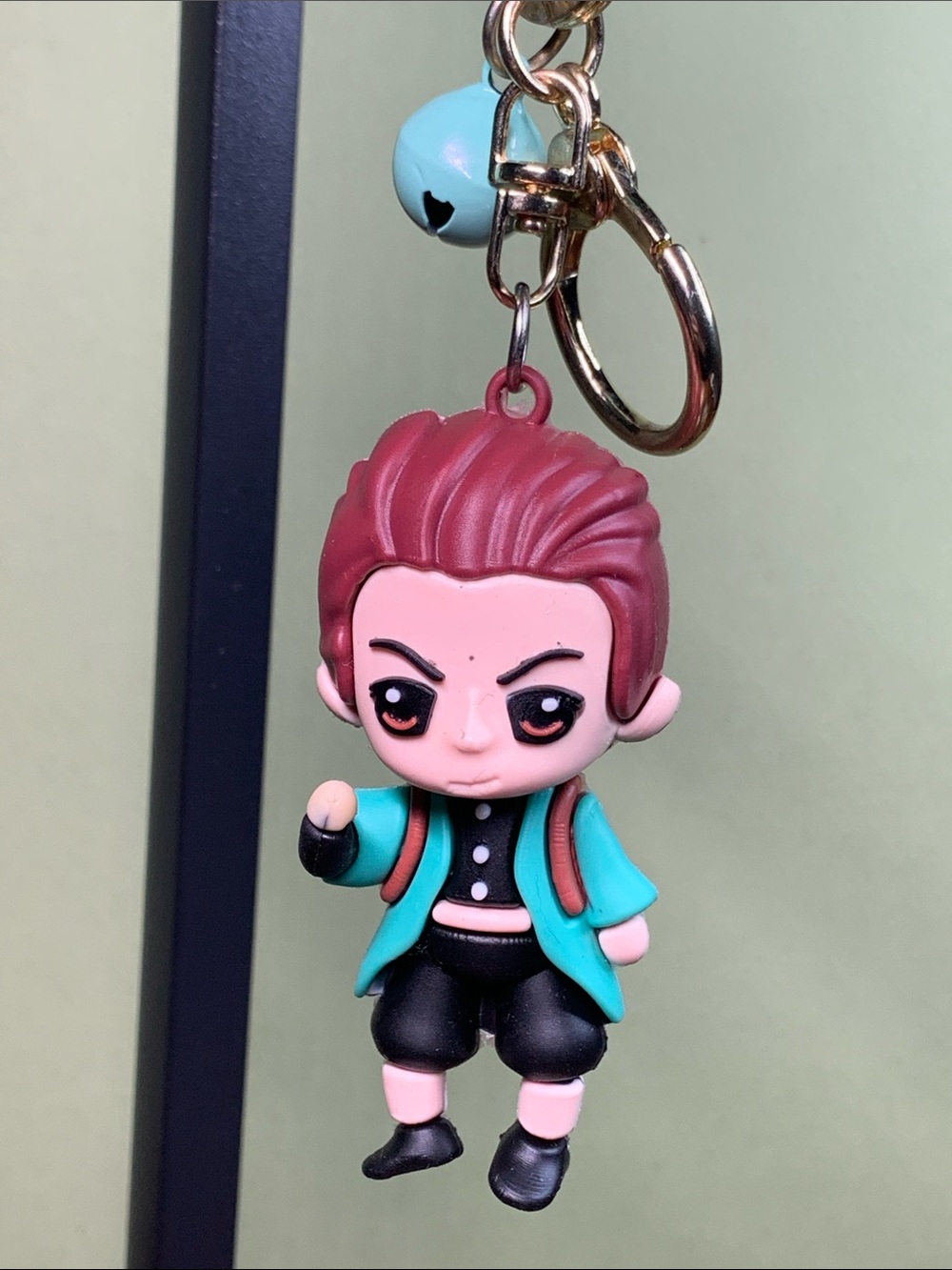 Acrylic Chibi Character Keychain - Tanjiro Kamado